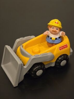 Little People Petmobile Construction Bulldozer